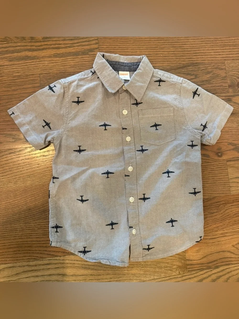 Airplane Button Down Shirt
